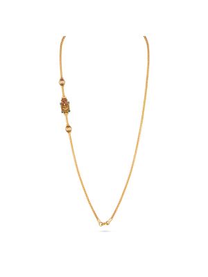 Antique Lakshmi Mugapu Chain-hover