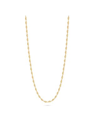 Twist Link Gold Chain-hover