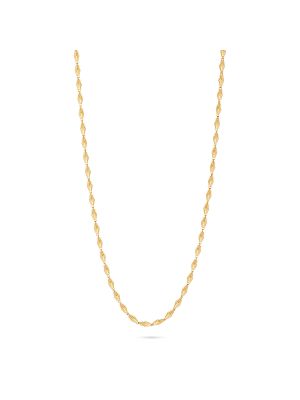 Twist Link Gold Chain-hover
