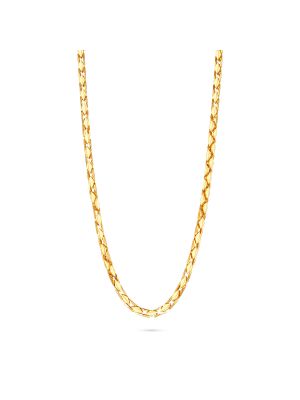 Flat Cut Katli Gold Chain-hover