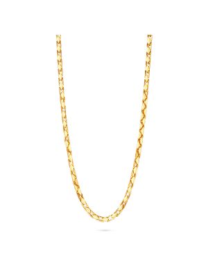 Flat Cut Katli Gold Chain-hover