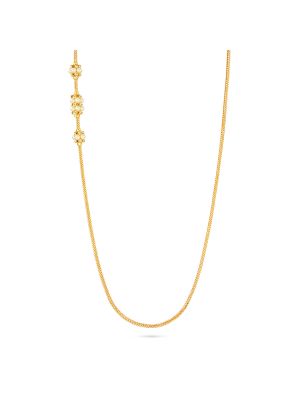 Elegant Pearl Accents Mugappu Chain  -hover
