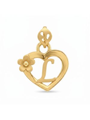 Love Symbolized Casting Gold Pendant-hover