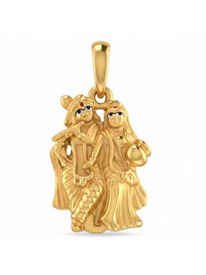God Krishnan Casting Gold Dollar-hover