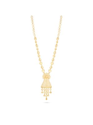 Elegant Gold Filigree Tassel Malai-hover