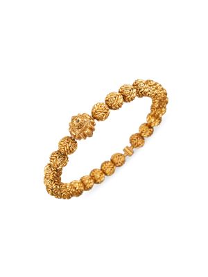 Antique Bridal Screw Bangle-hover