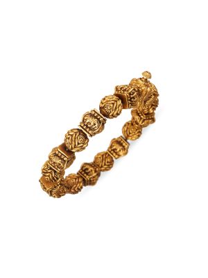 Antique Bridal Screw Bangle-hover