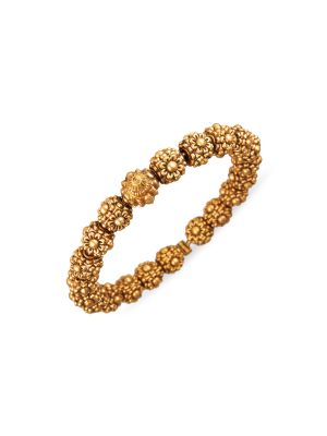 Antique Floret screw Bangle-hover