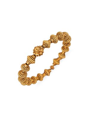 Antique Screw Bridal Bangle-hover