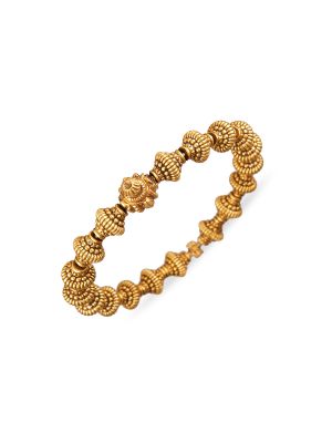 Antique Bridal Screw Bangle-hover