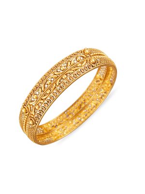 Traditional Nagas Antique Bridal Bangle-hover