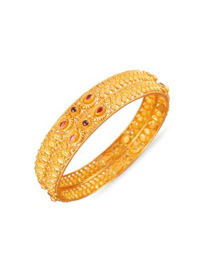 Elite Fancy Broad Bangle-hover