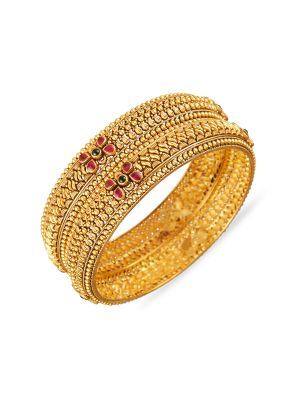 Traditional Nagas Antique Bridal Bangle-hover