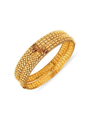 Traditional Nagas Antique Bridal Bangle-hover