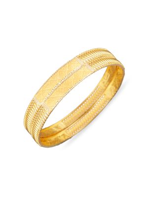 Fancy Kerala Gold Bangle-hover