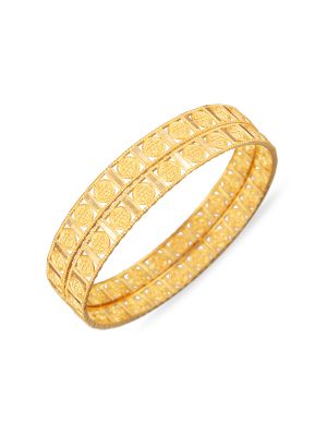 Fancy Kerala Gold Bangle-hover