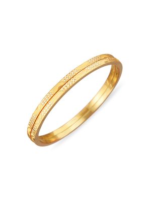 Square Pipe Thin Bangle-hover