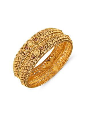 Traditional Nagas Antique Bridal Bangle-hover