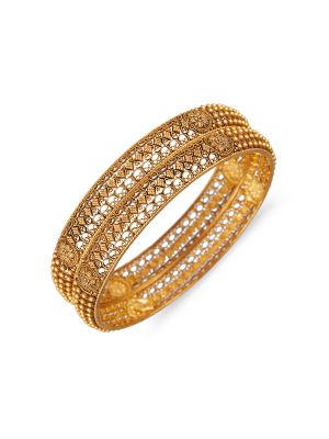 Traditional Nagas Antique Bridal Bangle-hover