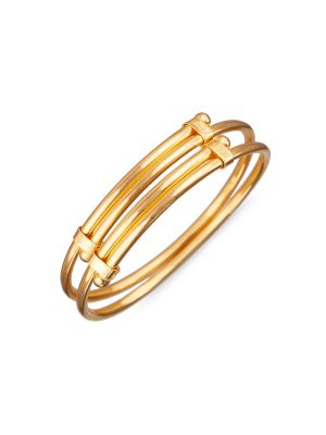 Flexible Baby Gold Bangle-hover