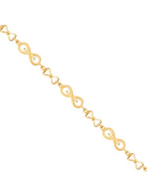 Infinity Textured Casting Bracelet-hover