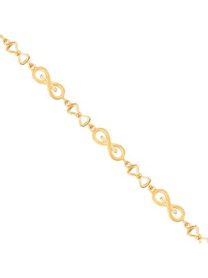 Infinity Textured Casting Bracelet-hover