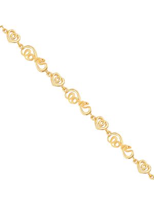 Heartly Textured Casting Bracelet-hover