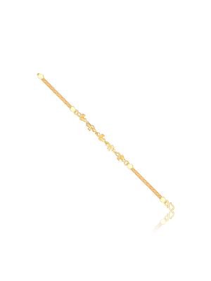 Elegant Leaf Casting Bracelet-hover