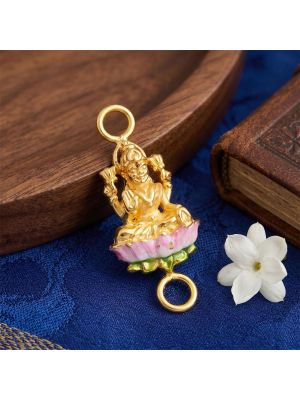 22k Gold Lakshmi Mugappu for Thali Chain-hover