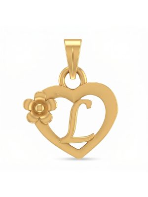 Fasinating Nested Love Casting Gold Pendant-hover