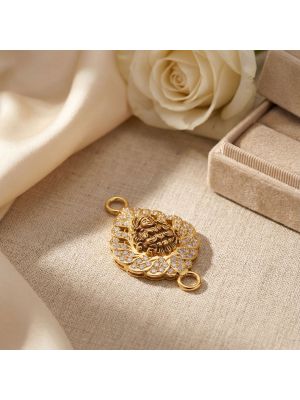 Divine Lakshmi Motif Pendant-hover