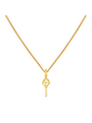 Religious Vel Gold Pendant-hover