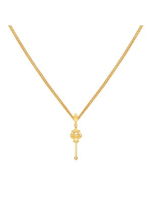 Om Murugan Vel Gold Pendant-hover