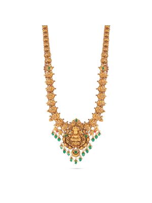 Antique Lakshmi Bridal Malai-hover