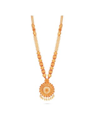 Alluring Floral Kemp Stone Malai-hover