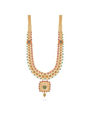 Mesmerising Antique Gold Necklace-hover