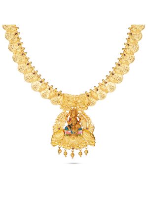 Mesmerising Antique Kasu Necklace-hover