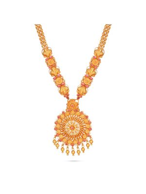 Floral Anmol Devam Necklace-hover