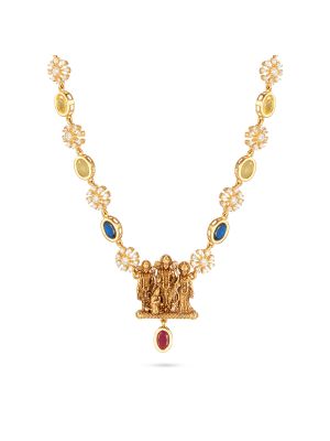 Rangeela Lakshmi Pendant Necklace-hover