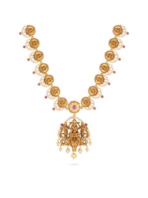 Rangeela Lakshmi Pendant Necklace-hover