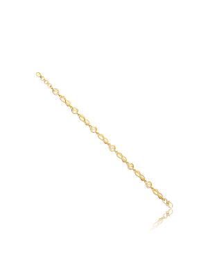 Elegant Loop Leaf Casting Bracelet-hover