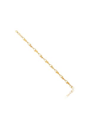 Ornate Leaf Casting Bracelet-hover