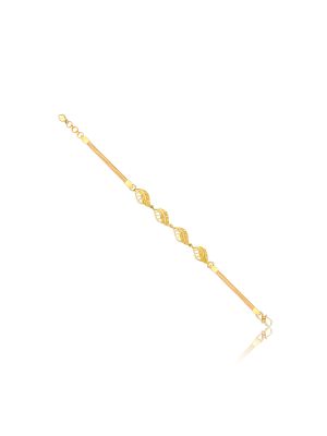 Ornate Leaf Casting Bracelet-hover