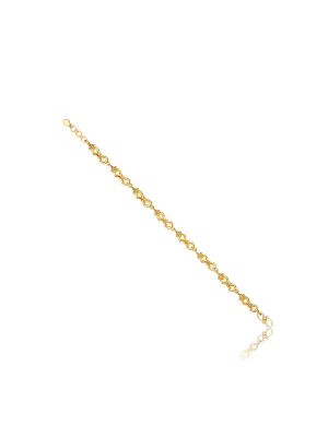 Curved Motif Casting Bracelet -hover