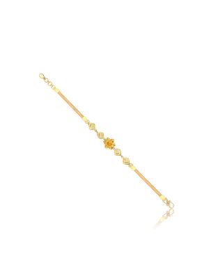 Ornate Flower Casting Bracelet-hover