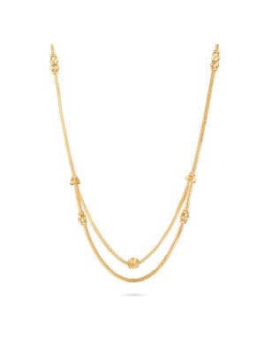 Graceful Double Layer Fancy Necklace-hover