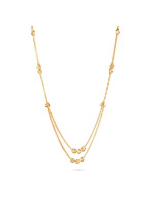 Elegant Dual Layer Gold Chain-hover