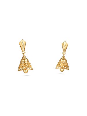 Antique Casting Jhumka Earring-hover