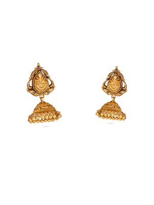Antique Nagas Jhumka Earring-hover