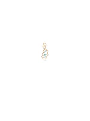 Artistic Loop Casting Drop Earring-hover